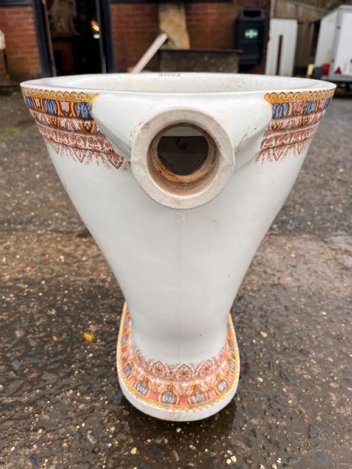 VICTORIAN TOILET WITH FLORAL DESIGN - ADDITIONAL PHOTO 6