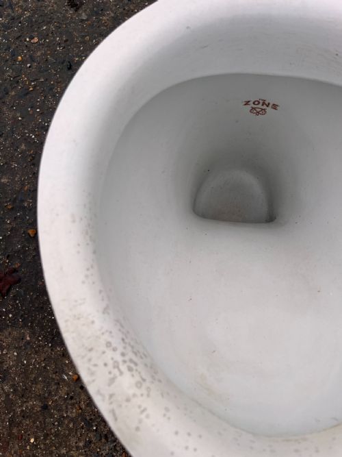 VICTORIAN TOILET WITH FLORAL DESIGN - ADDITIONAL PHOTO 7