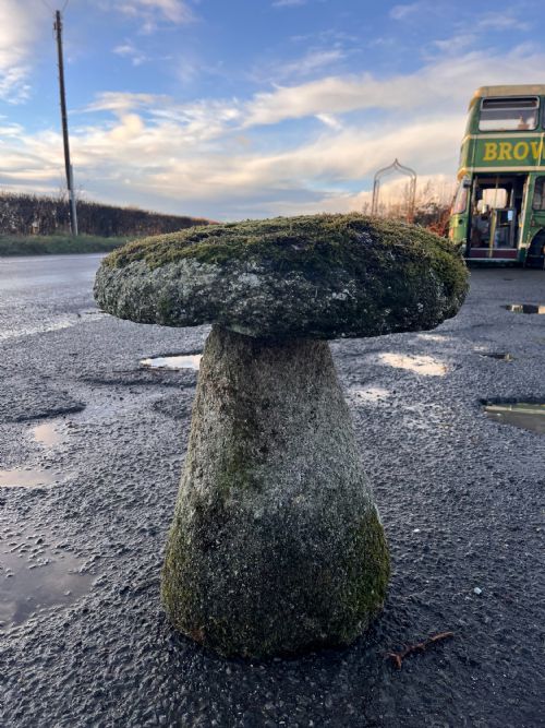 18TH CENTURY CORNISH GRANITE STADDLE STONE - ADDITIONAL PHOTO 1