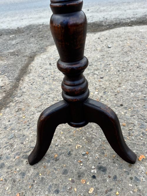 18TH CENTURY CANDLE STAND - ADDITIONAL PHOTO 1