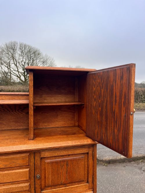 1920S OAK DENTIST MEDICAL CABINET - ADDITIONAL PHOTO 6