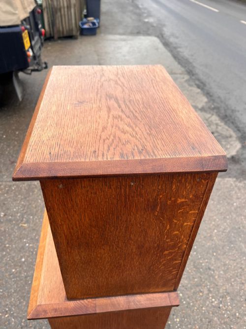 1920S OAK DENTIST MEDICAL CABINET - ADDITIONAL PHOTO 11