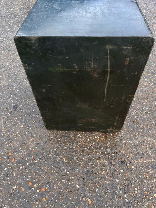 CIRCA 1900 SAFE BY SAMUEL WITHERS AND CO IN ORIGINAL PAINT - ADDITIONAL PHOTO 3