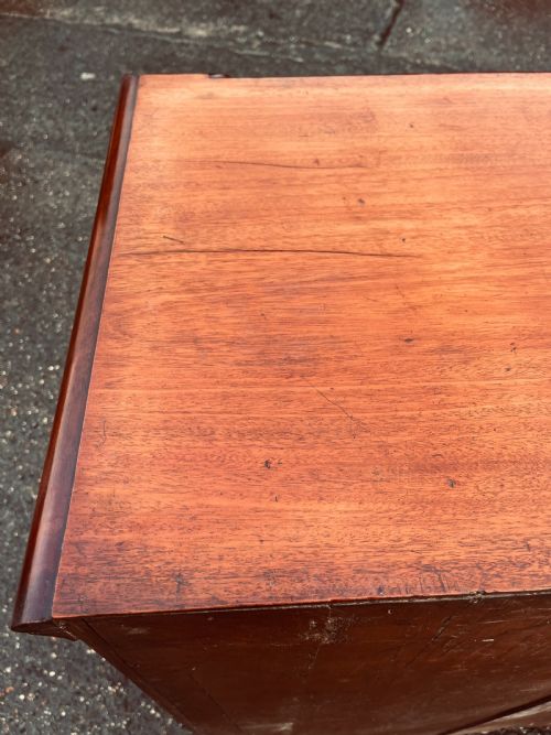 GEORGIAN MAHOGANY 1830 2 4 CHEST OF DRAWERS - ADDITIONAL PHOTO 12