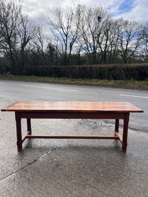 19TH CENTURY OAK SERVING TABLE - ADDITIONAL PHOTO 12