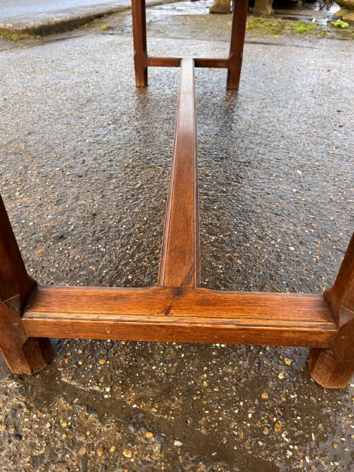 19TH CENTURY OAK SERVING TABLE - ADDITIONAL PHOTO 15