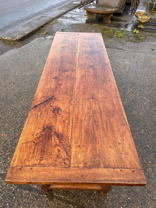 19TH CENTURY OAK SERVING TABLE - ADDITIONAL PHOTO 17