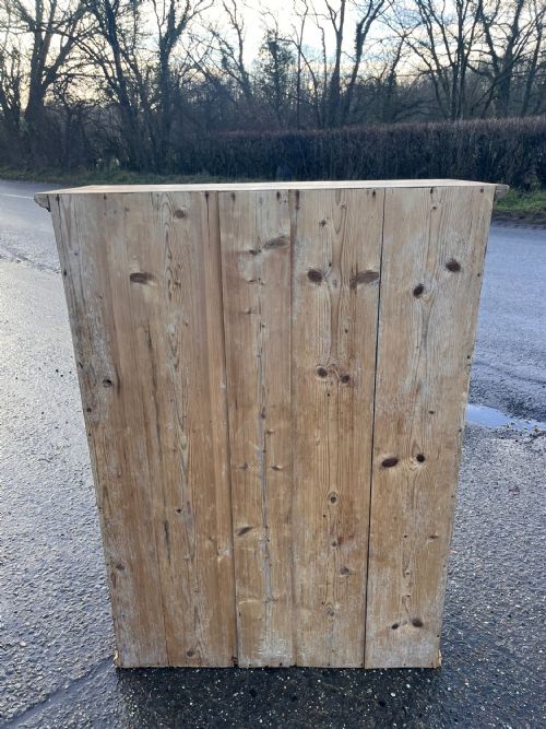 CIRCA 1900 EAST EUROPEAN PINE FOOD CUPBOARD - ADDITIONAL PHOTO 6