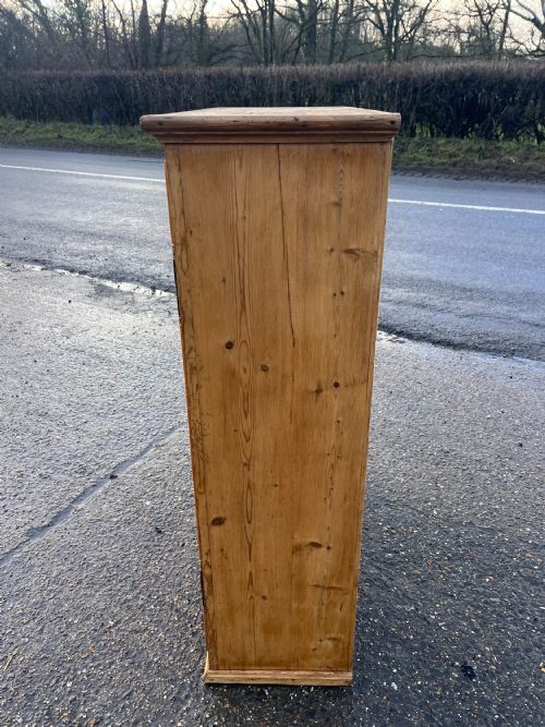 CIRCA 1900 EAST EUROPEAN PINE FOOD CUPBOARD - ADDITIONAL PHOTO 7