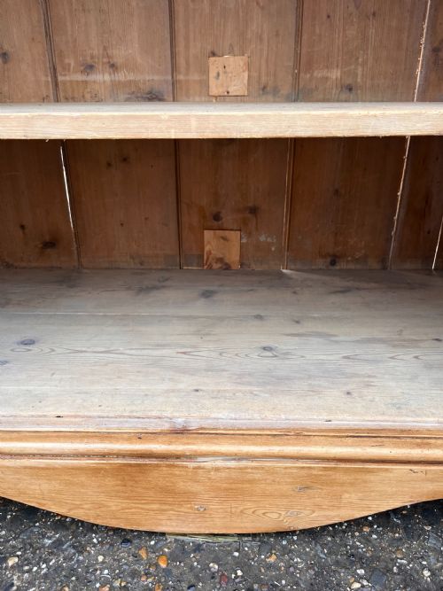 VICTORIAN PINE 2 DOOR CUPBOARD - ADDITIONAL PHOTO 1