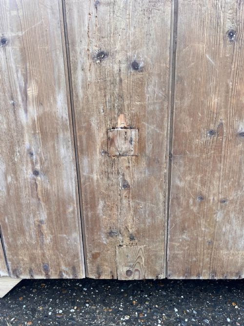 VICTORIAN PINE 2 DOOR CUPBOARD - ADDITIONAL PHOTO 11
