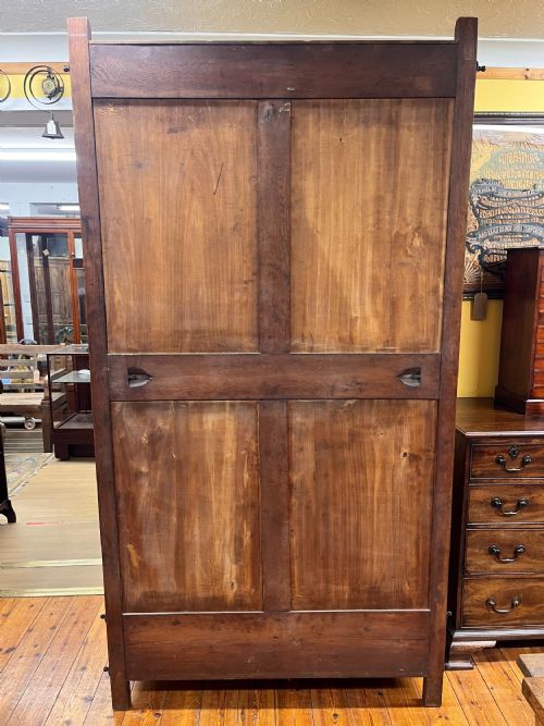 A PAIR OF 19TH CENTURY 18801890 ECCLESIASTICAL OAK CUPBOARDS - ADDITIONAL PHOTO 10