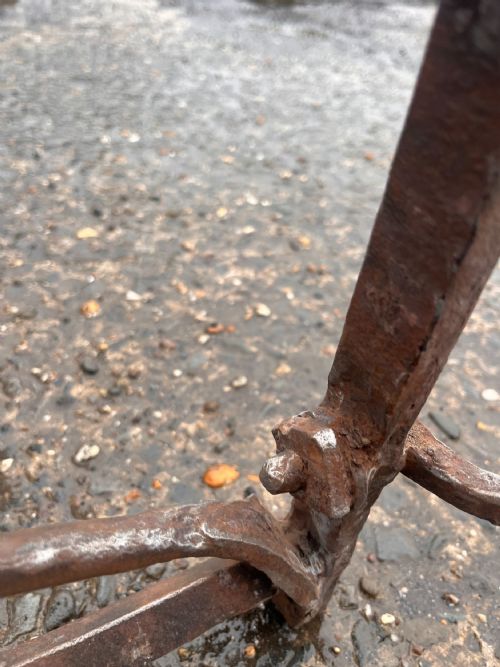 CIRCA 1900 WROUGHT IRON GATE - ADDITIONAL PHOTO 4