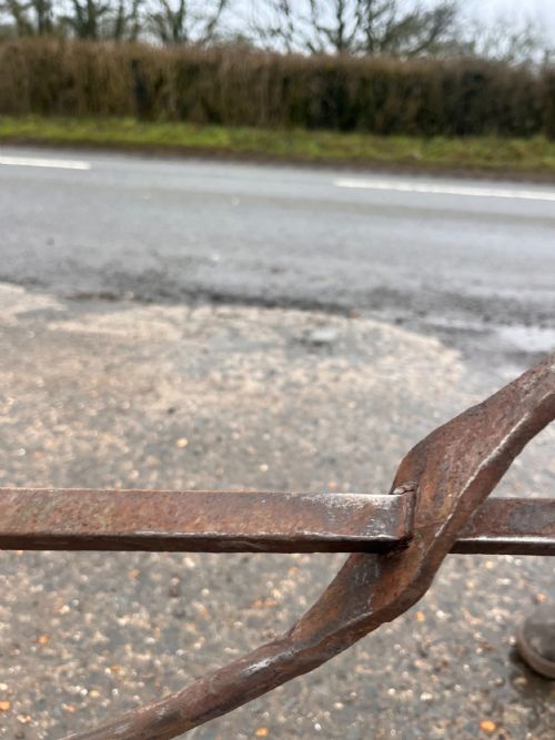 CIRCA 1900 WROUGHT IRON GATE - ADDITIONAL PHOTO 7