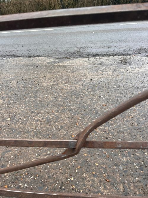 CIRCA 1900 WROUGHT IRON GATE - ADDITIONAL PHOTO 8