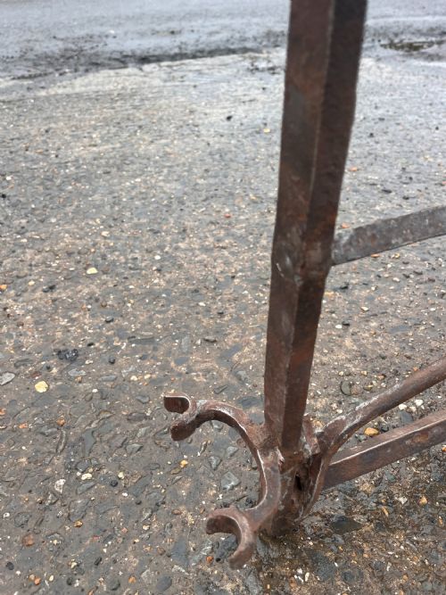 CIRCA 1900 WROUGHT IRON GATE - ADDITIONAL PHOTO 9