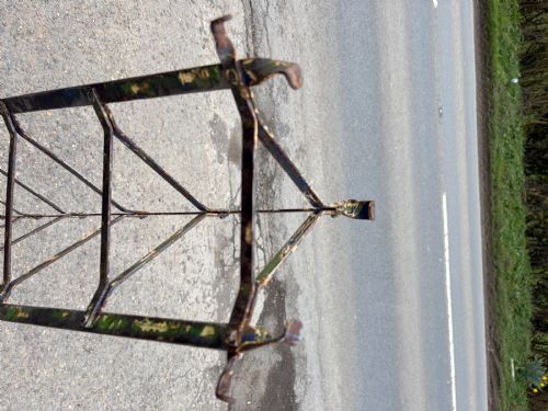 VICTORIAN WROUGHT IRON 8 TIER POT PAN STAND - ADDITIONAL PHOTO 2