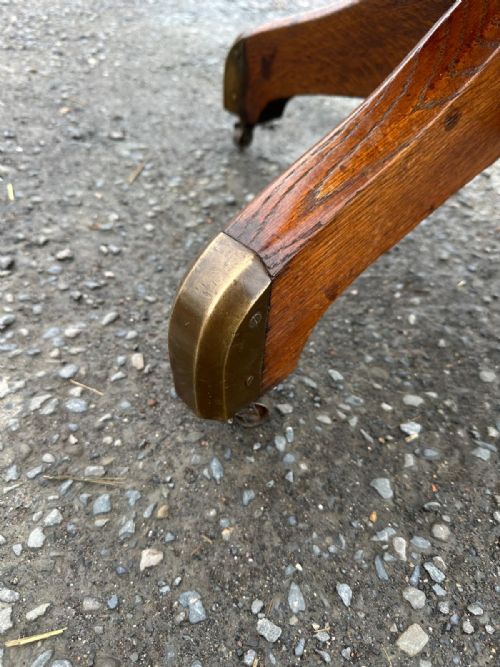 EARLY 20TH CENTURY 19101920 OAK SWIVEL RECLINING DESK CHAIR - ADDITIONAL PHOTO 5