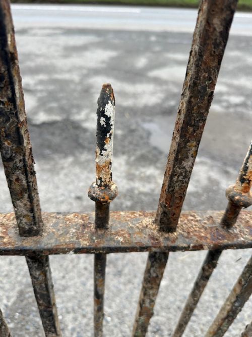 VICTORIAN WROUGHT IRON GARDEN GATE - ADDITIONAL PHOTO 4