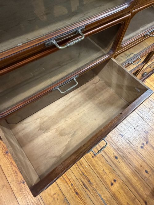 VICTORIAN MAHOGANY HABERDASHERY CABINET - ADDITIONAL PHOTO 4