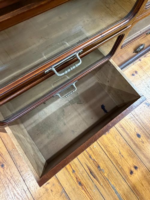VICTORIAN MAHOGANY HABERDASHERY CABINET - ADDITIONAL PHOTO 5