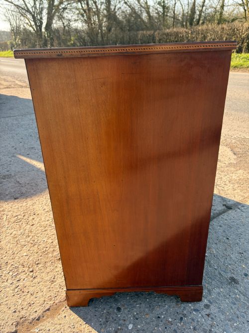 VICTORIAN MAHOGANY CHEST OF DRAWERS - ADDITIONAL PHOTO 8