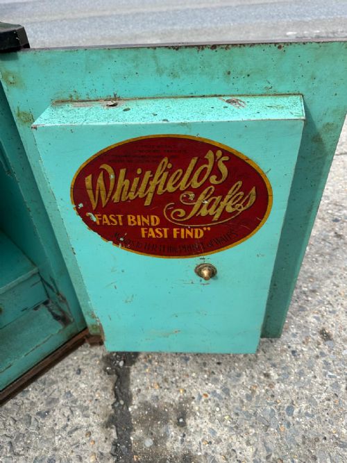 CIRCA 1900 SAFE BY F WHITFIELD CO - ADDITIONAL PHOTO 4