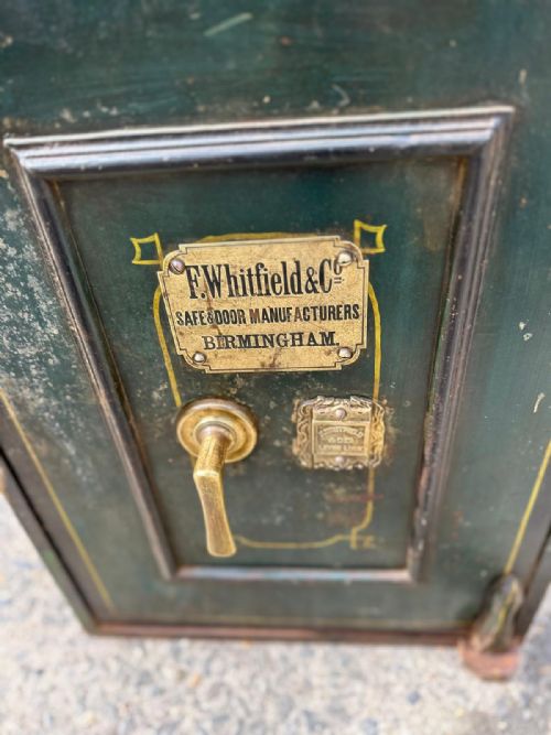 CIRCA 1900 SAFE BY F WHITFIELD CO - ADDITIONAL PHOTO 5