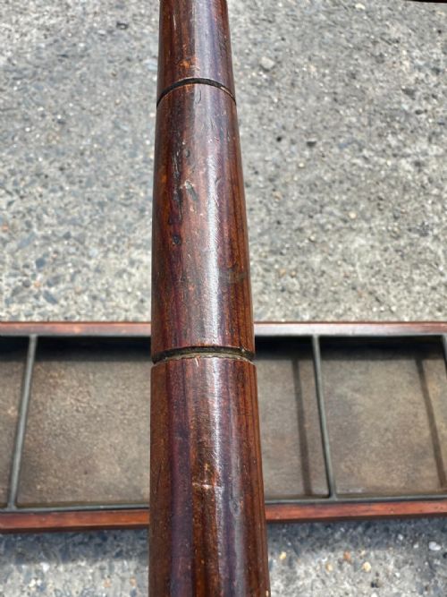 LATE VICTORIAN 1890 PITCH PINE COUNTRY HOUSE UMBRELLA STICK STAND - ADDITIONAL PHOTO 1