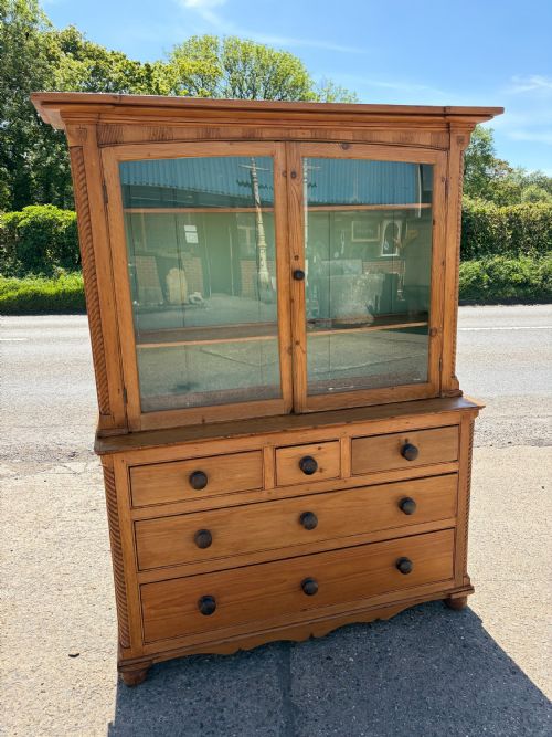 VICTORIAN PINE CORNISH DRESSER