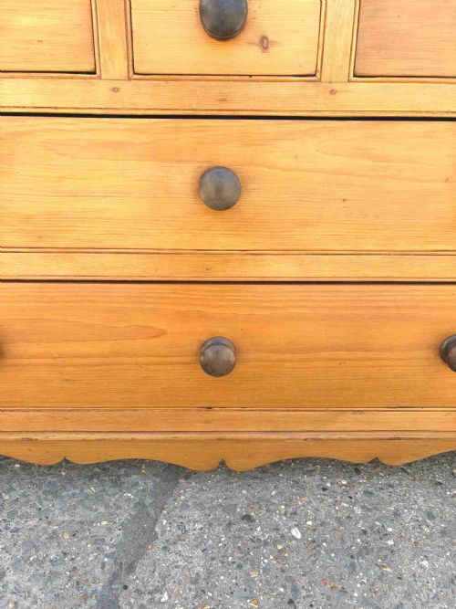 VICTORIAN PINE CORNISH DRESSER - ADDITIONAL PHOTO 11