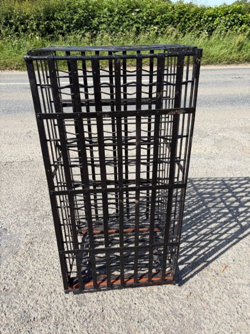 1920S30S WROUGHT IRON WINE RACK - ADDITIONAL PHOTO 1