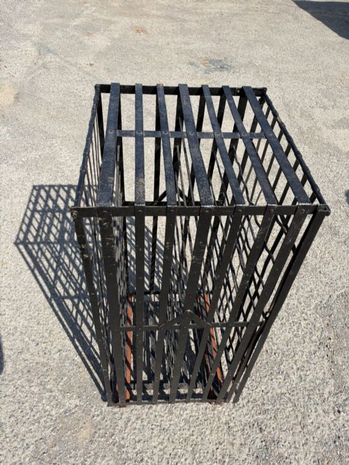 1920S30S WROUGHT IRON WINE RACK - ADDITIONAL PHOTO 2