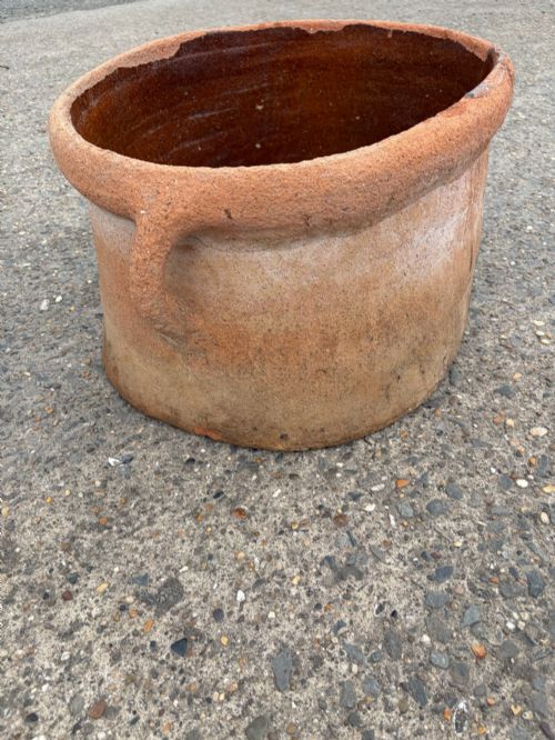 19TH CENTURY NORTH DEVON TERRACOTTA SALTER - ADDITIONAL PHOTO 2