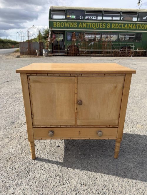 Early 19th Century (1820-30) Faux Bamboo Pine Cupboard