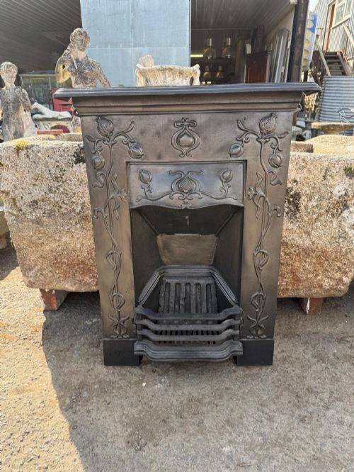 Victorian Cast Iron Combination Fireplace