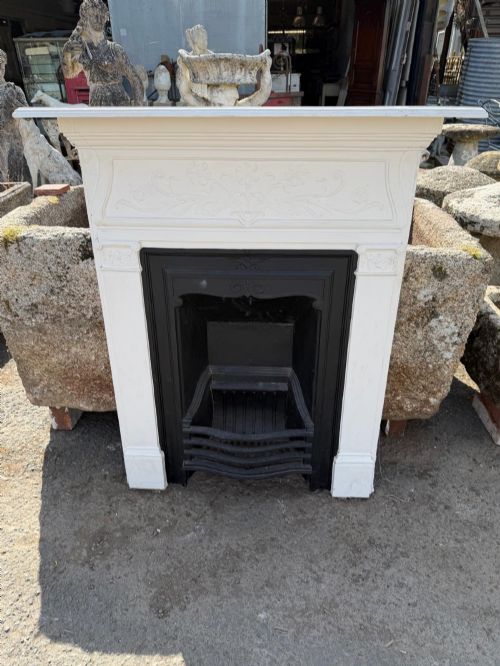 Victorian Coalbrookdale Combination Fireplace