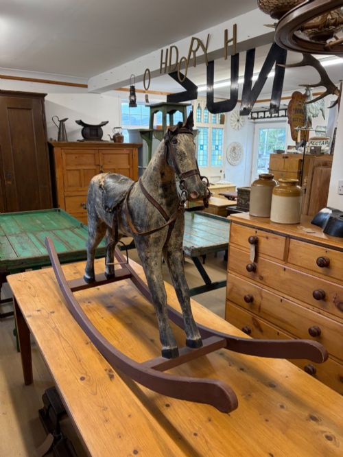 19th Century Primitive Rocking Horse
