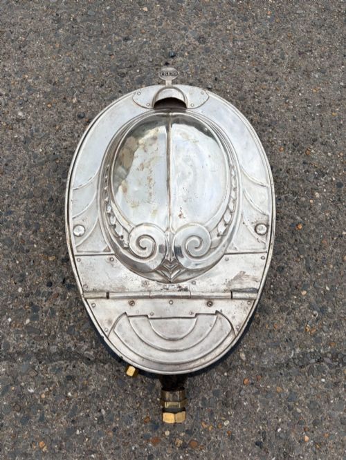 A New South Wales Government Railway First Class Sleeping Compartment Silver Plate Sink Circa 1920