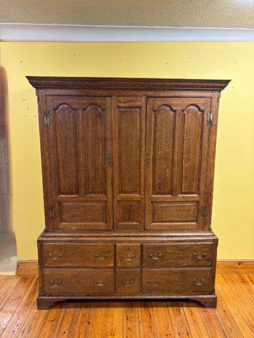 George III Oak Housekeeper's Cupboard