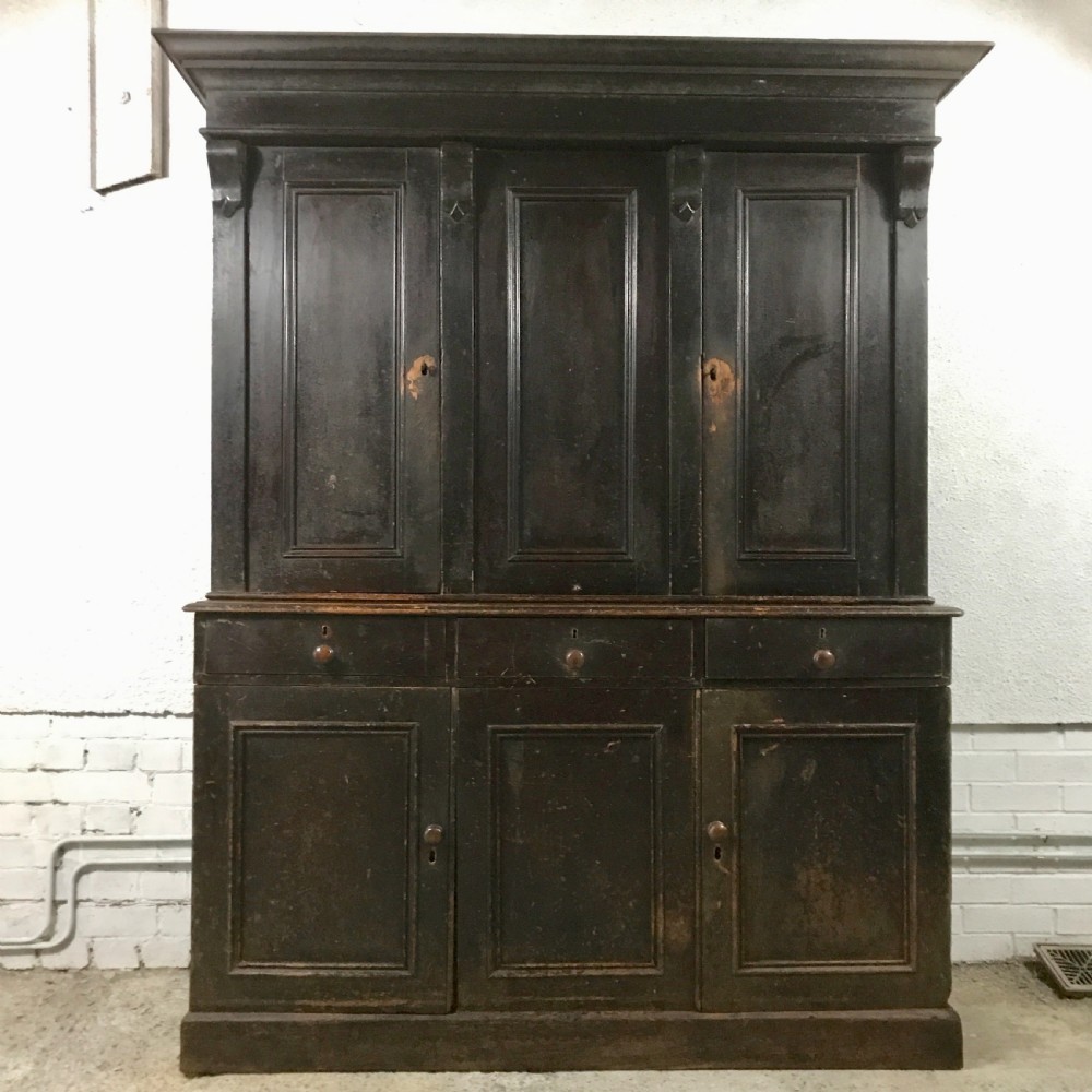 Early 19th Century West Country Pine Housekeeper’s Cupboard 