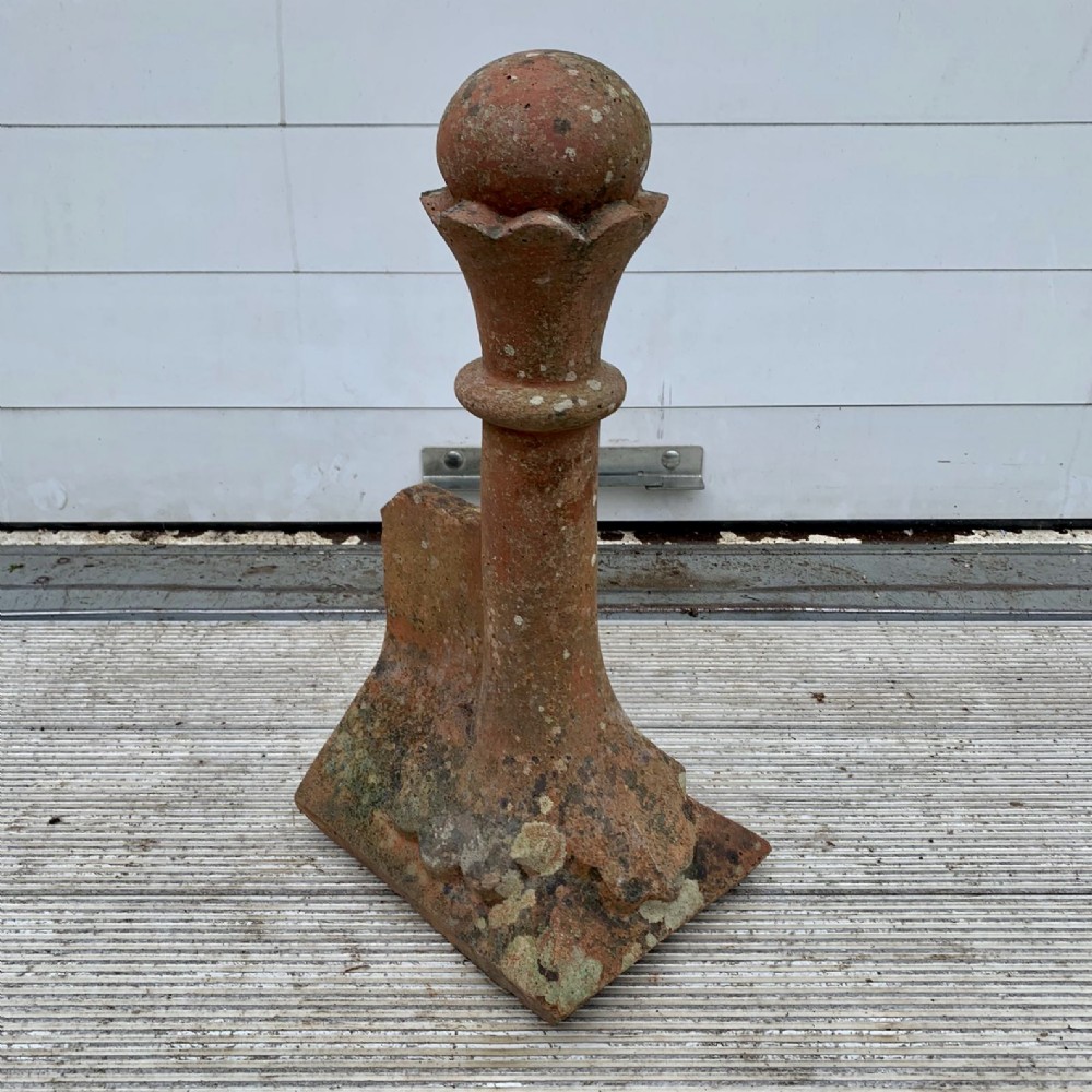 Victorian Terracotta Roof Finial 