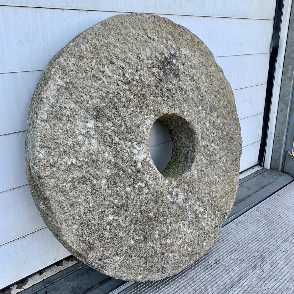19th Century Cornish Granite Millstone 