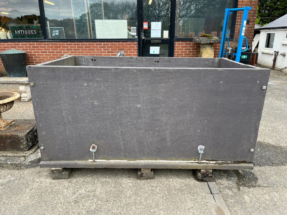Large Slate Water Tank Circa 1900