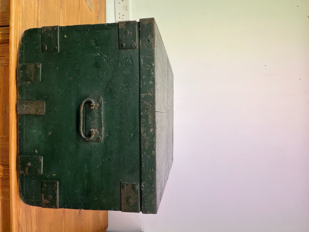 Circa 1900 Pine Tool Chest  View II