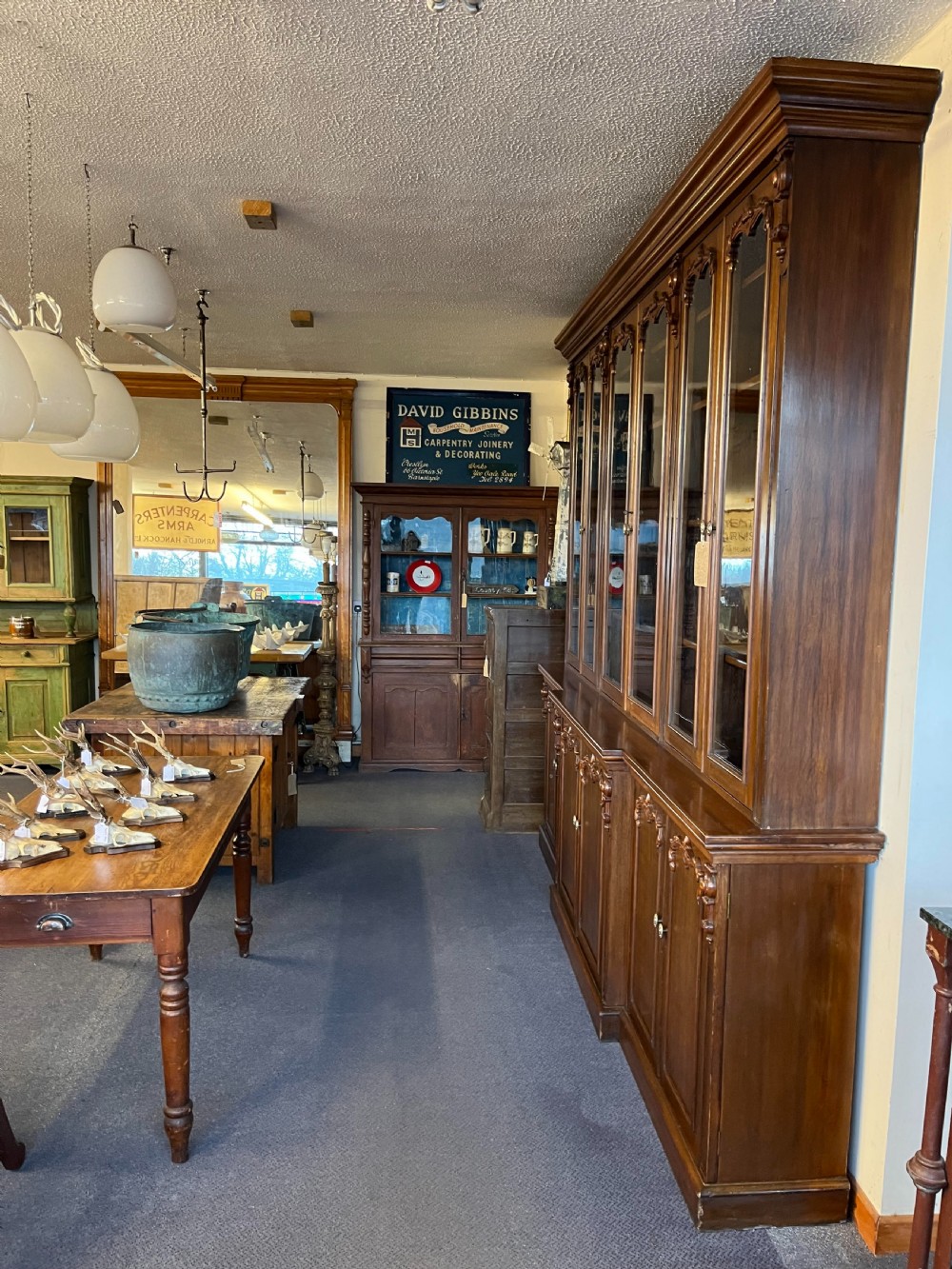 A Late 19th Century Oak Library Bookcase View VI