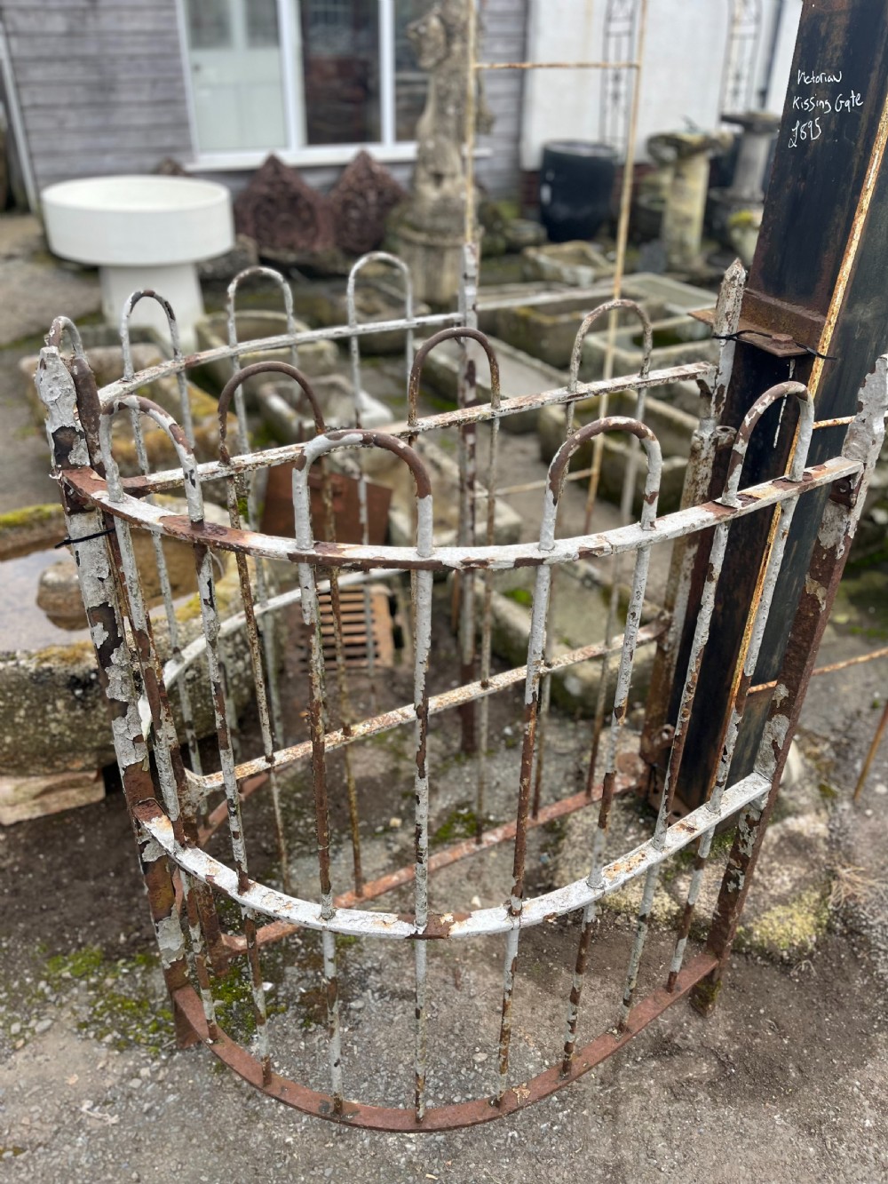 Victorian Wrought Iron Kissing Gate 