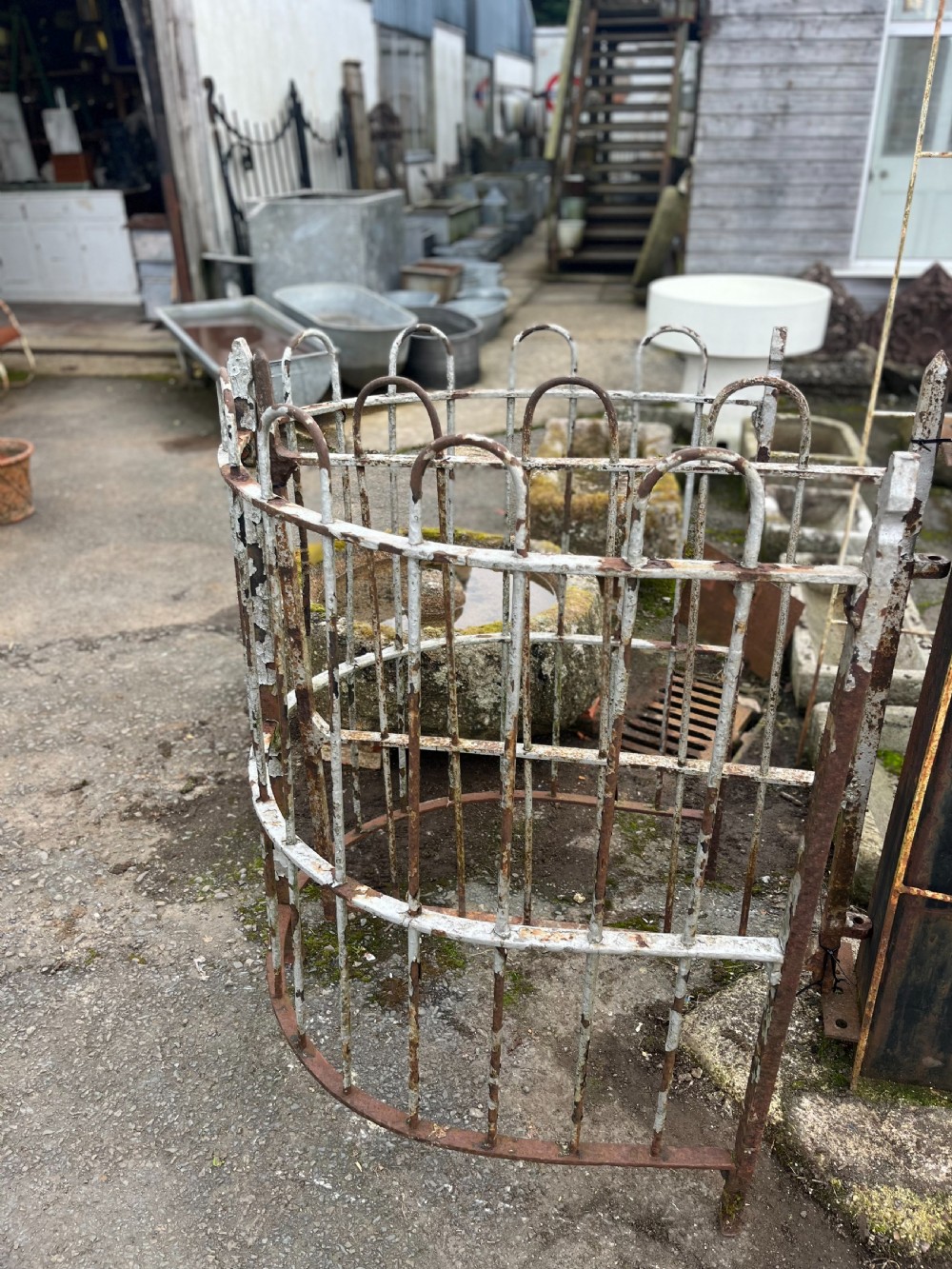 Victorian Wrought Iron Kissing Gate  View II