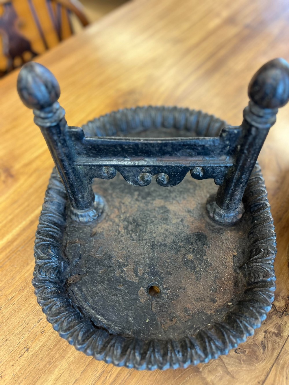 Pair of Victorian Cast Iron Boot Scrapes View VII