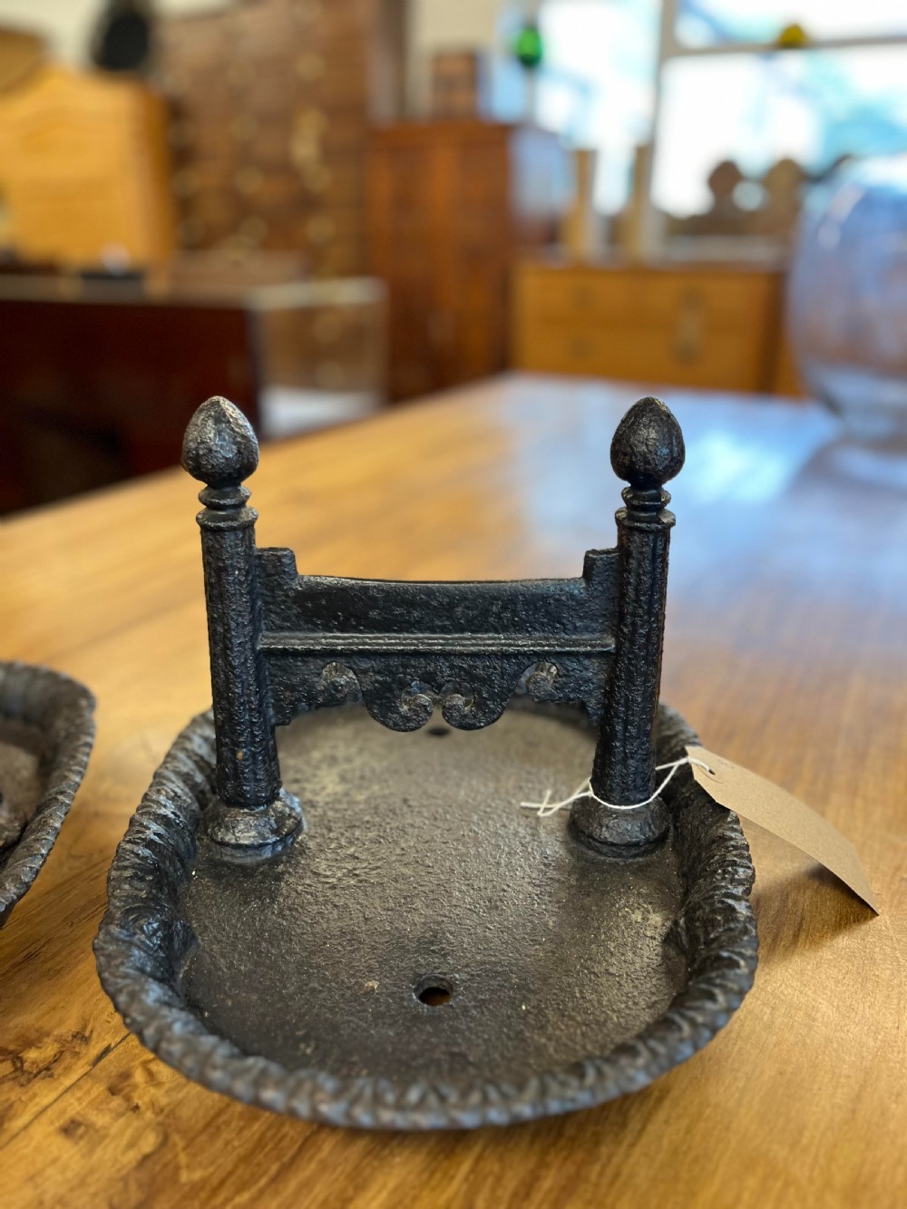 Pair of Victorian Cast Iron Boot Scrapes View VIII